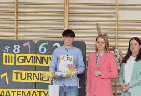 Konkurs matematyczny szkoła w Żabnie