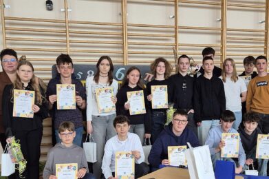 III Turniej Matematyczny w Żabnie wyłonił najlepszych młodych matematyków gminy