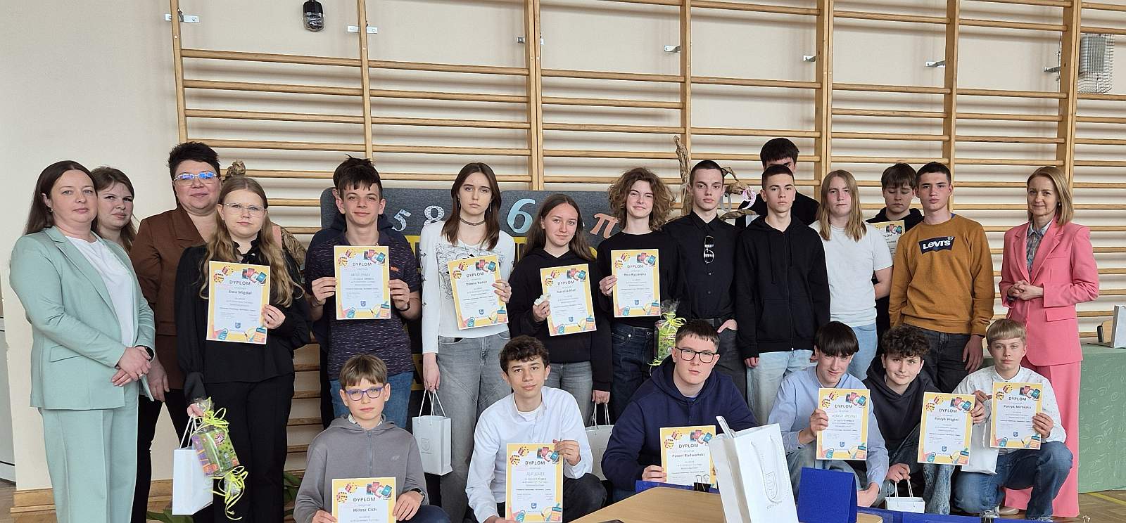 Konkurs matematyczny szkoła w Żabnie