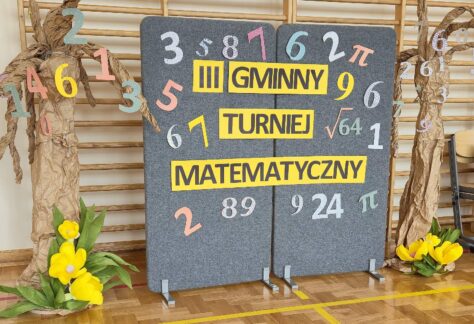 Konkurs matematyczny szkoła w Żabnie
