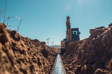 Budowa sieci wodociągowej w m. Bobrowniki Wielkie i Łęg Tarnowski