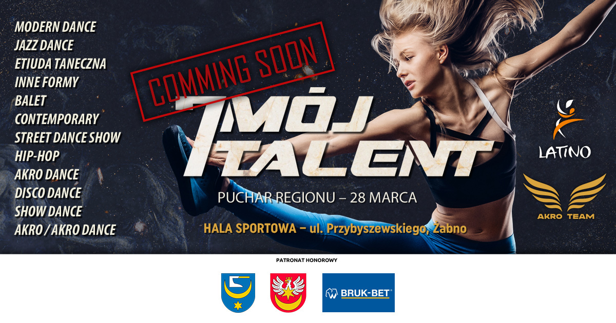 JUŻ W TEN WEEKEND XI LATINO CUP ŻABNO 2026