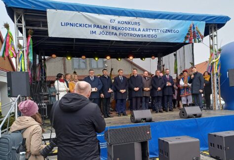 Akcent żabnieński na konkursie palm w Lipnicy Murowanej