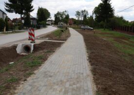Sieradza budowa chodnika