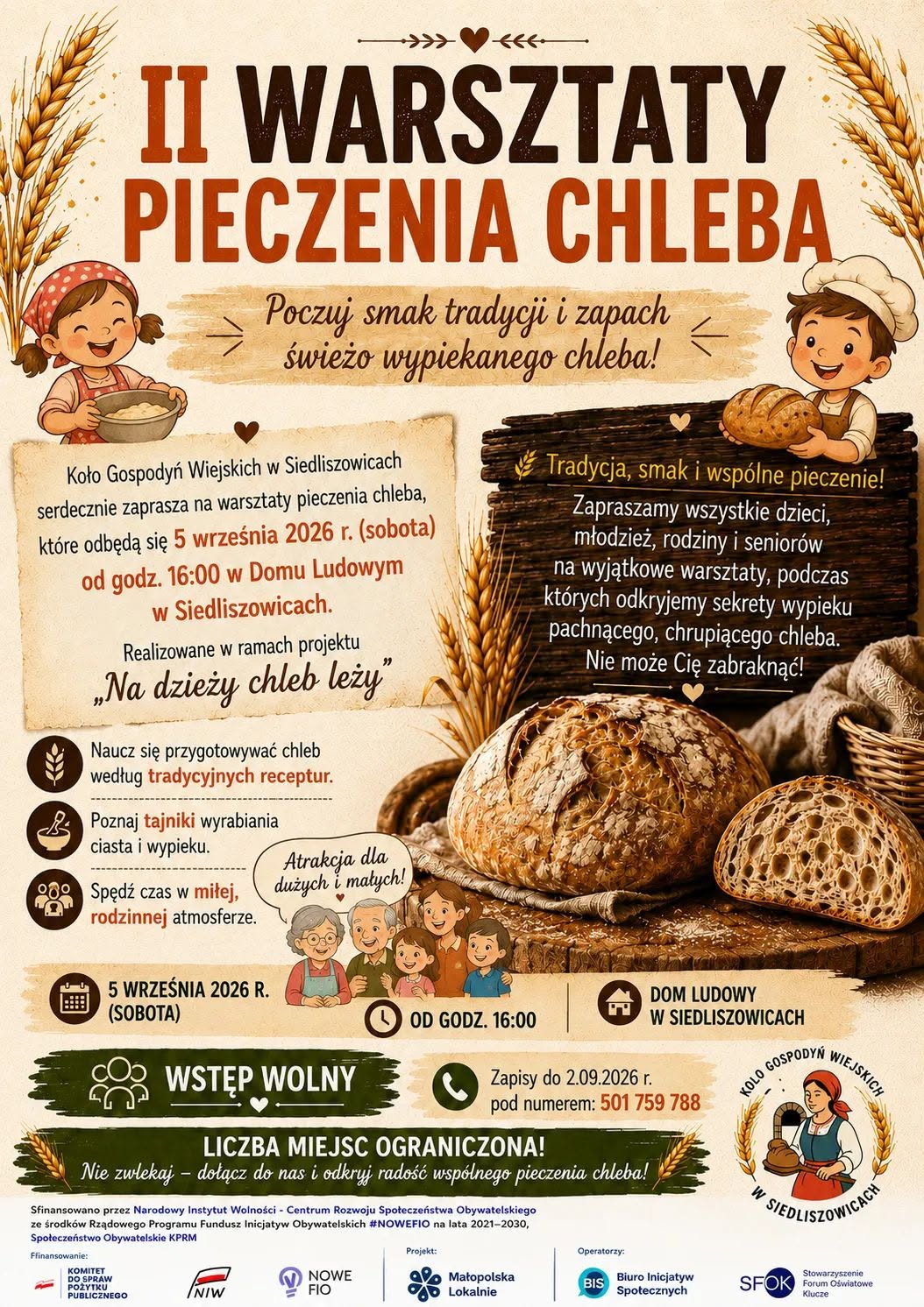 warsztaty chleba