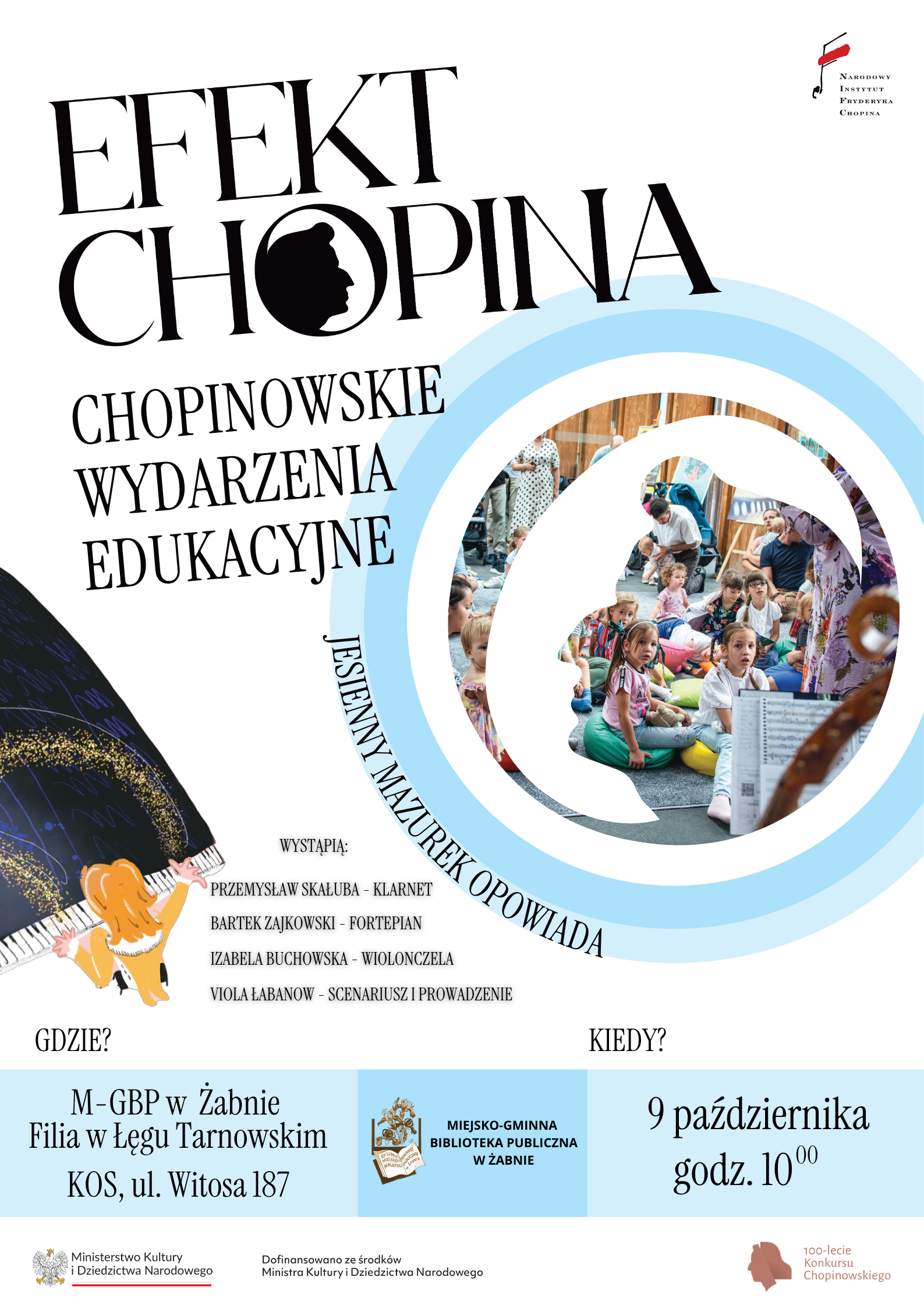 plakat chopin muzyka