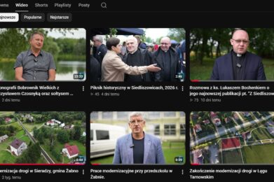 Życie Gminy Żabno – także na YouTube