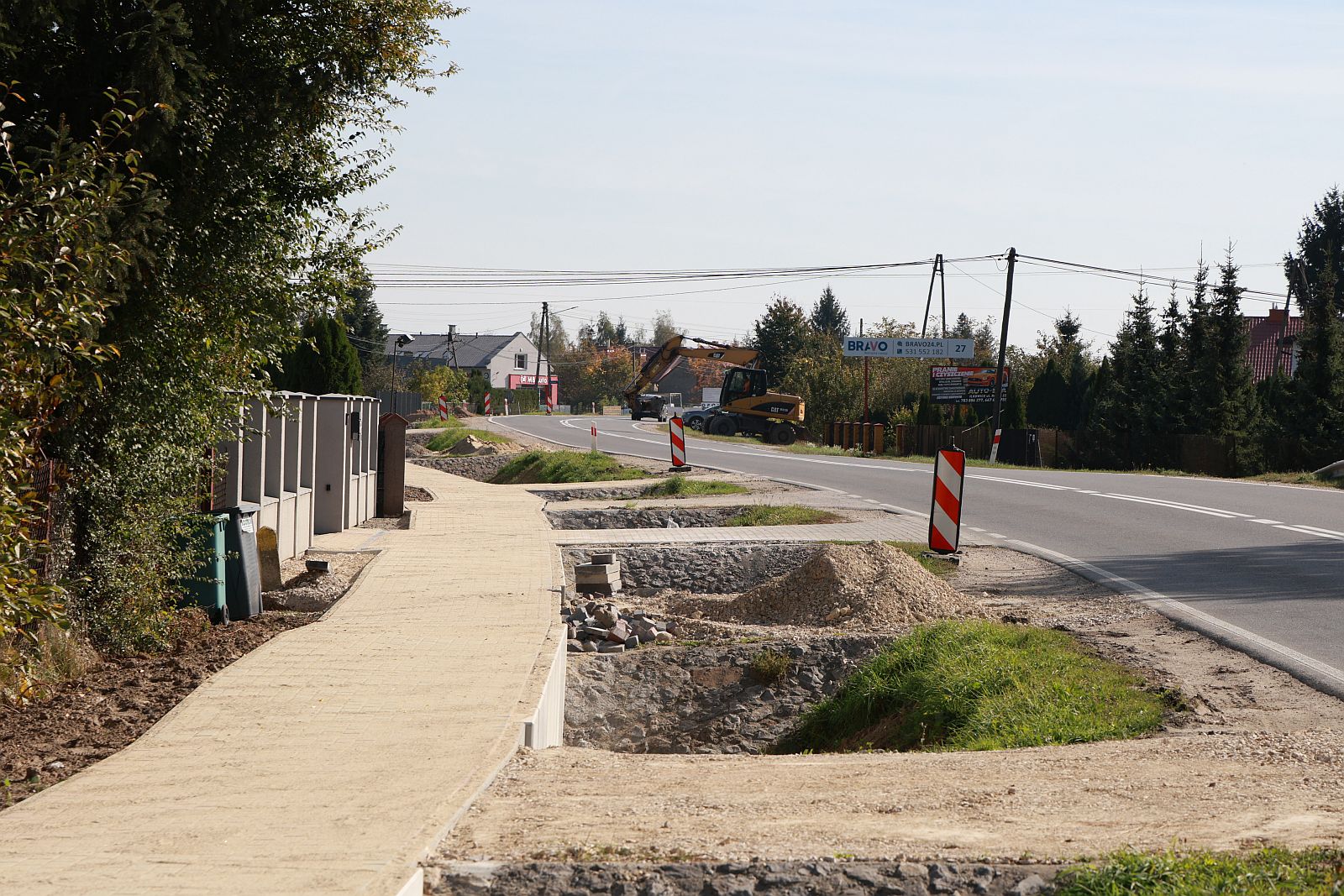 Chodnik w Ilkowicach